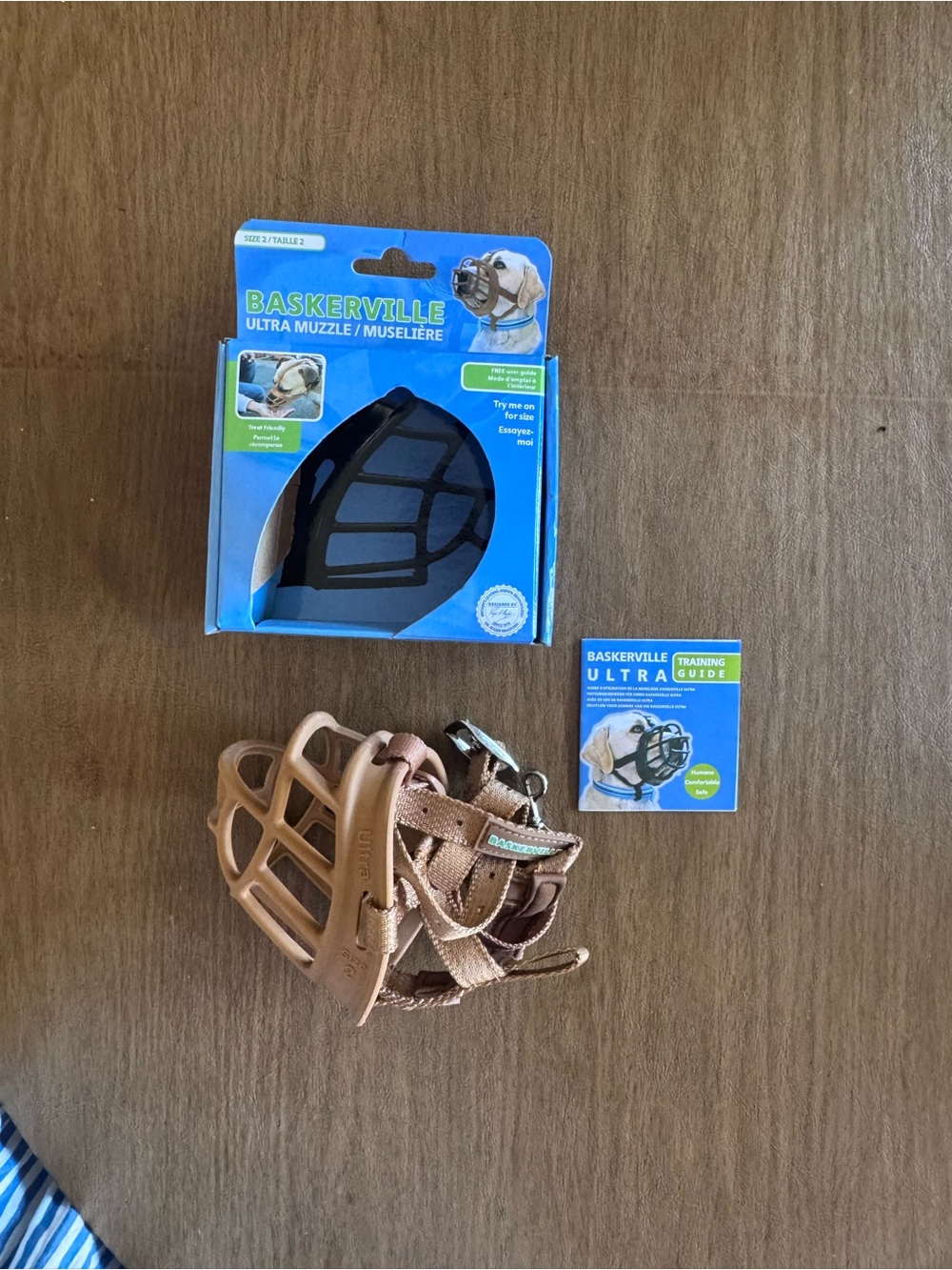 Baskerville Ultra Dog Muzzle in Tan
